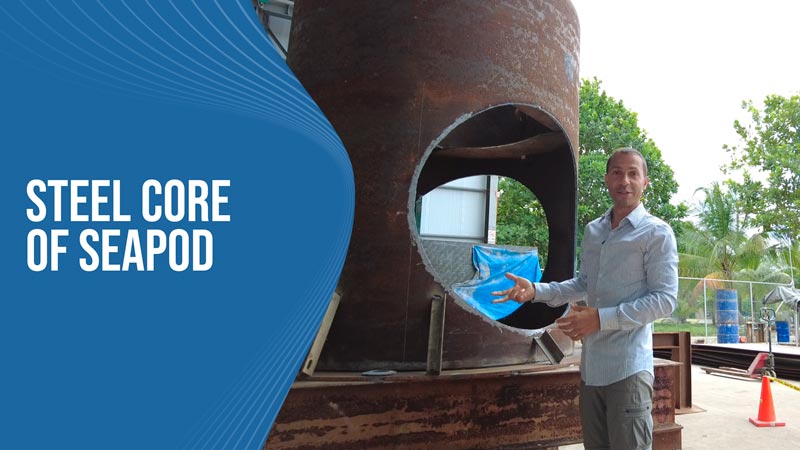 Factory Update For Steel Core Of SeaPod