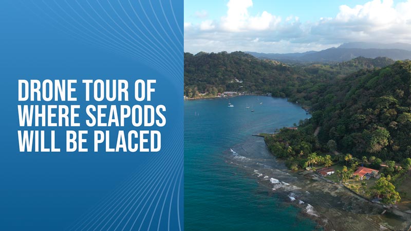 Drone Tour of where SeaPods will be placed