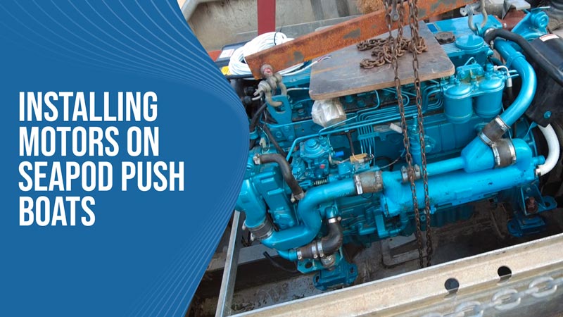 Installing Motors on SeaPod Push Boats