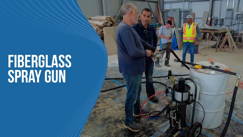 Fiberglass Spray Gun