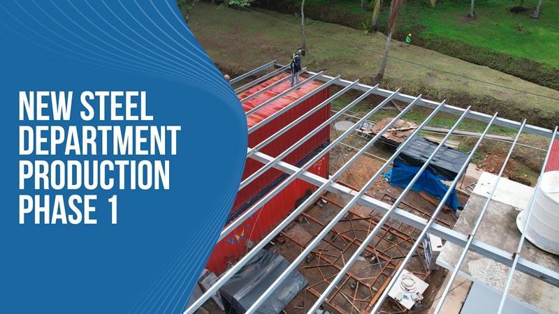 New Steel Department Production Phase 1