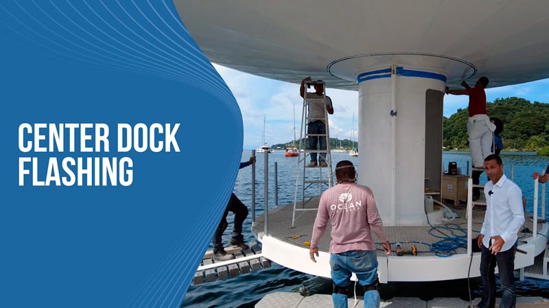 Center Dock Flashing
