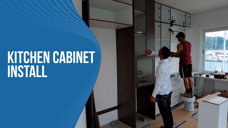 Kitchen Cabinet Install