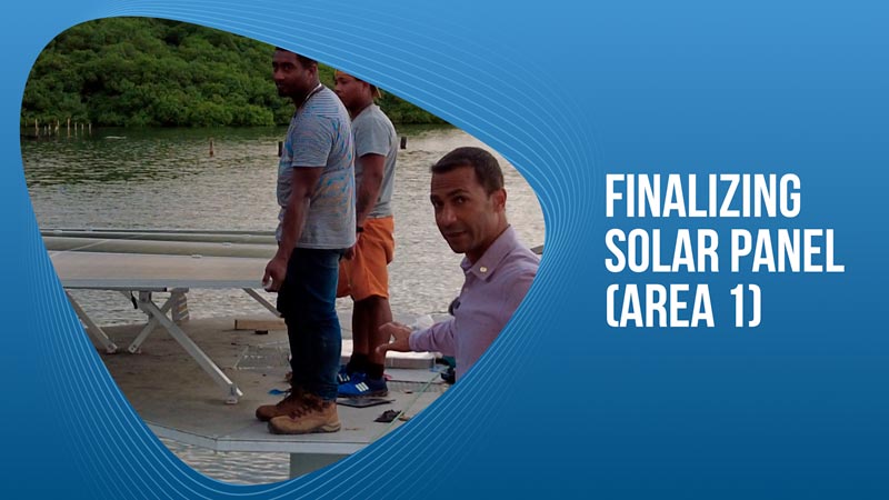 Finalizing Solar Panel (Area 1)