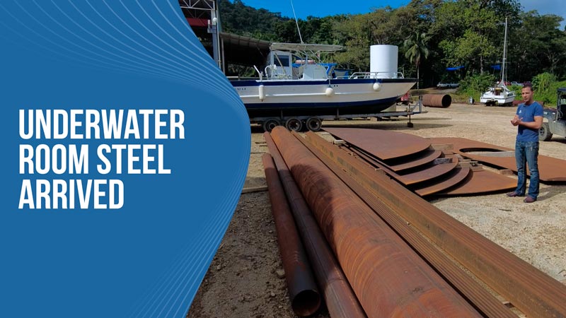 Underwater Room Steel Arrived