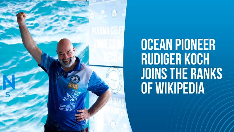 Ocean Pioneer Rudiger Koch Joins the Ranks of Wikipedia